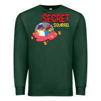 Sports Green Secret Squirrel  51 Premium Sweatshirt - FloraArt