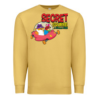 Antique Gold Secret Squirrel  51 Premium Sweatshirt - FloraArt