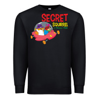 Black Secret Squirrel  51 Premium Sweatshirt - FloraArt