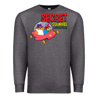 Charcoal Heather Secret Squirrel  51 Premium Sweatshirt - FloraArt
