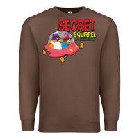 Chestnut Secret Squirrel  51 Premium Sweatshirt - FloraArt