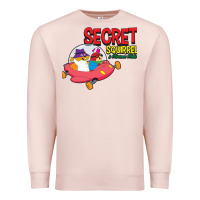 Pale Pink Secret Squirrel  51 Premium Sweatshirt - FloraArt