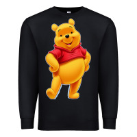 Black pooh Premium Sweatshirt - FloraArt