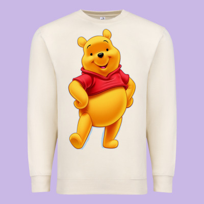 Pooh Premium Sweatshirt Designed By Floraart