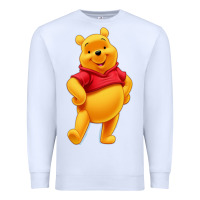 White pooh Premium Sweatshirt - FloraArt