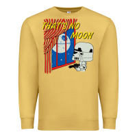 Antique Gold thats no moon Premium Sweatshirt - FloraArt