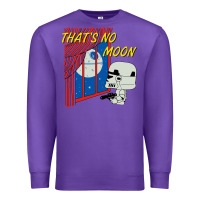 Purple thats no moon Premium Sweatshirt - FloraArt