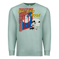Seafoam thats no moon Premium Sweatshirt - FloraArt