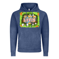 Vintage Denim Oh how he loves us Easter Day Vintage Hoodie - LillyAllenDesigns