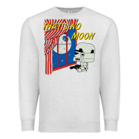 Oatmeal Heather thats no moon Premium Sweatshirt - FloraArt