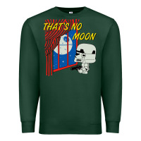 Sports Green thats no moon Premium Sweatshirt - FloraArt