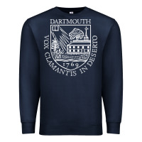 Navy dartmouth newspaper Premium Sweatshirt - FloraArt