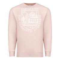 Pale Pink dartmouth newspaper Premium Sweatshirt - FloraArt