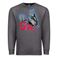 Charcoal Heather Gigantor Essentia Premium Sweatshirt - FloraArt