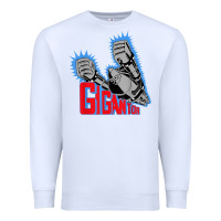 White Gigantor Essentia Premium Sweatshirt - FloraArt