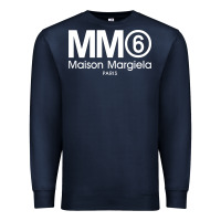 Navy mm6 maison margiela Premium Sweatshirt - FloraArt