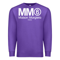 Purple mm6 maison margiela Premium Sweatshirt - FloraArt