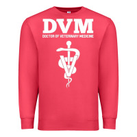 Cardinal Doctor of Veterinary Medicine DVM Veterinarian Vet Tech Premium Sweatshirt - FloraArt