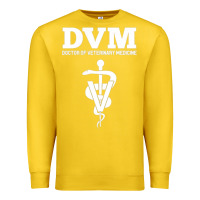 Lemon Doctor of Veterinary Medicine DVM Veterinarian Vet Tech Premium Sweatshirt - FloraArt
