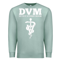 Seafoam Doctor of Veterinary Medicine DVM Veterinarian Vet Tech Premium Sweatshirt - FloraArt