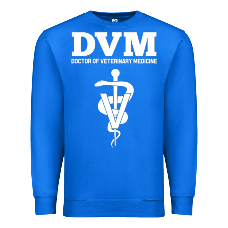 Doctor Of Veterinary Medicine Dvm Veterinarian Vet Tech Premium Sweatshirt by FloraArt | Teevron