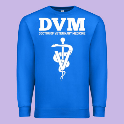 Doctor Of Veterinary Medicine Dvm Veterinarian Vet Tech Premium Sweatshirt Designed By Floraart