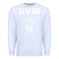 White Doctor of Veterinary Medicine DVM Veterinarian Vet Tech Premium Sweatshirt - FloraArt