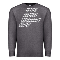 Charcoal Heather Better Oblivion Community Center Premium Sweatshirt - FloraArt