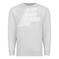 Dove Grey Better Oblivion Community Center Premium Sweatshirt - FloraArt