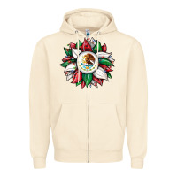 Sandshell Christmas sunflower Mexican flag Zipper Hoodie - JahusDesignShop
