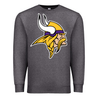 Charcoal Heather Team Of Minnesota American Football Premium Sweatshirt - FloraArt