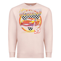 Pale Pink cars lightning mcqueen Premium Sweatshirt - FloraArt