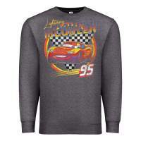 Charcoal Heather cars lightning mcqueen Premium Sweatshirt - FloraArt