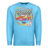 Ocean Blue cars lightning mcqueen Premium Sweatshirt - FloraArt