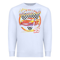White cars lightning mcqueen Premium Sweatshirt - FloraArt