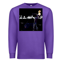 Purple roxy poster Premium Sweatshirt - FloraArt