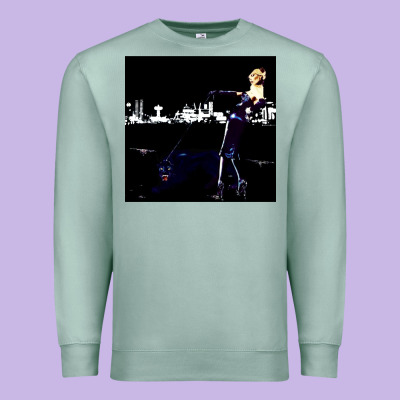 Roxy Poster Premium Sweatshirt Designed By Floraart