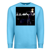 Ocean Blue roxy poster Premium Sweatshirt - FloraArt