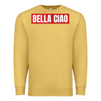 Antique Gold bella ciao tshirt for casa song lovers  men women tshirt t shirt Premium Sweatshirt - FloraArt