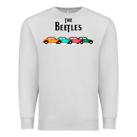 Dove Grey beetles Premium Sweatshirt - FloraArt
