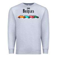 Heather Grey beetles Premium Sweatshirt - FloraArt