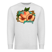Oatmeal Heather just peachy 2 Premium Sweatshirt - JahusDesignShop