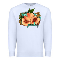 White just peachy 2 Premium Sweatshirt - JahusDesignShop