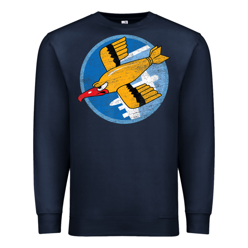Ww2 91st Bomb Squadron Flying Fortress Soaring Bird Patch Premium Sweatshirt by FloraArt | Teevron