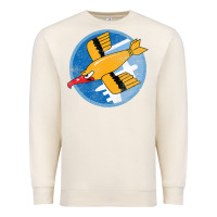 Sandshell Ww2 91St Bomb Squadron Flying Fortress Soaring Bird Patch Premium Sweatshirt - FloraArt