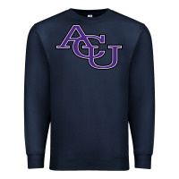 Navy ACU ABILENE CHRISTIAN UNIVERSITY Premium Sweatshirt - FloraArt