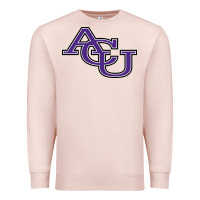 Pale Pink ACU ABILENE CHRISTIAN UNIVERSITY Premium Sweatshirt - FloraArt