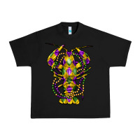 Black mardi gras crawfish Urban Heavy Tee - FaDigitalArtStudio