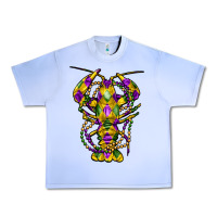Grape Ice mardi gras crawfish Urban Heavy Tee - FaDigitalArtStudio