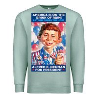 Alfred E. Neuman For President Premium Sweatshirt | Teevron